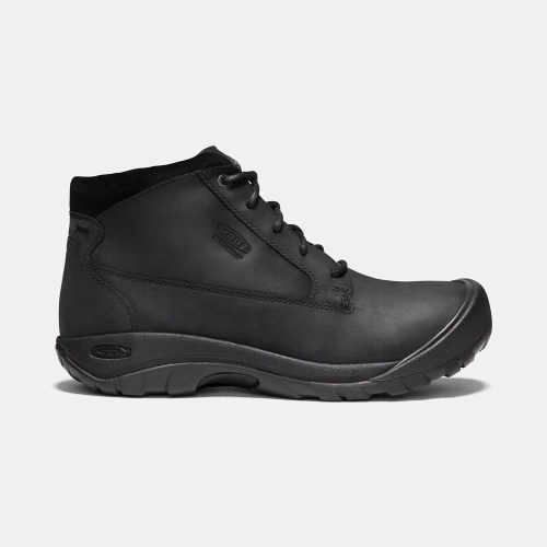 Magasin Chaussures Keen | Chaussure Casual Keen Austin Casual Waterproof Homme Noir (FRY567824)